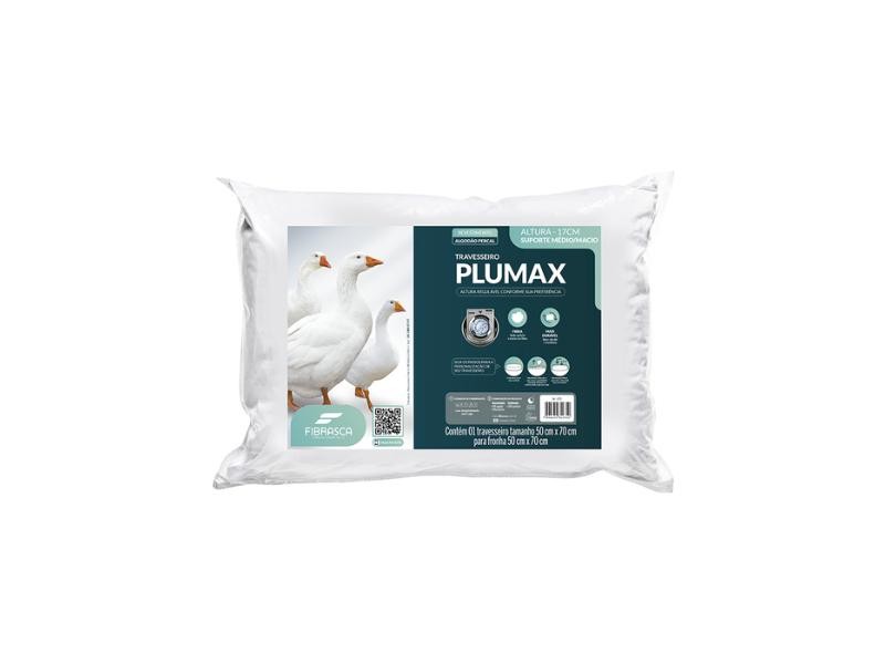 Travesseiro de Fibra Plumax Fibrasca