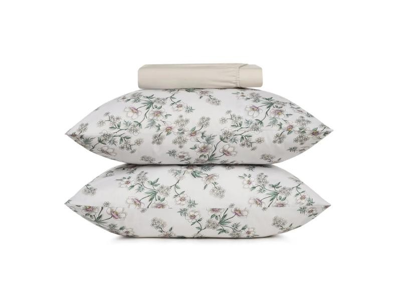 Jogo de Cama Queen 3 Peças Altenburg Toque Acetinado Clara