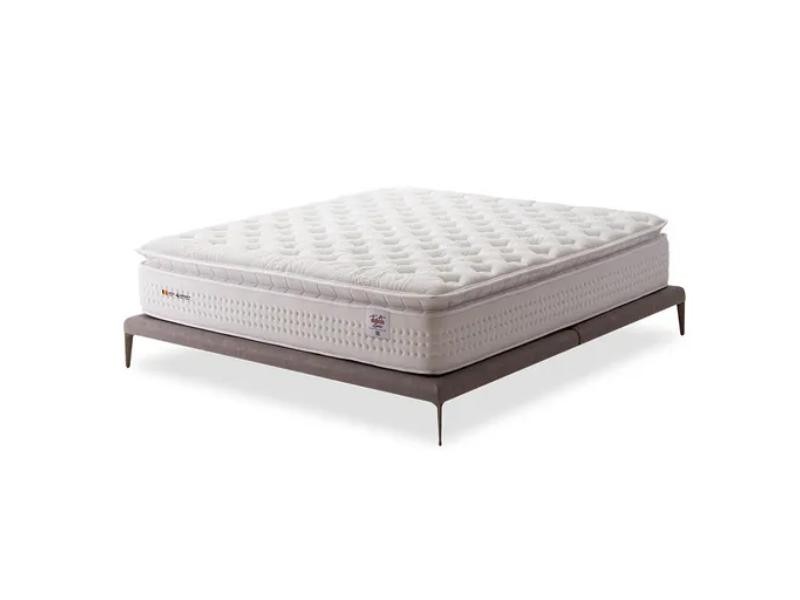 Cama Box Molas Ensacadas Látex e Pillow Top Dream+ Epic - F.A. Colchões