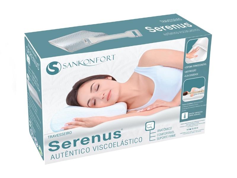 Travesseiro Viscoelástico Serenus Sankonfort