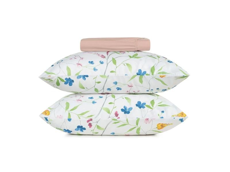 Jogo de Cama 3 Peças Queen Altenburg Toque Acetinado Amelie