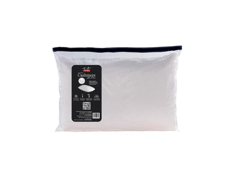 Travesseiro de Fibra Cashmere Premium Slim - F.A. Colchões