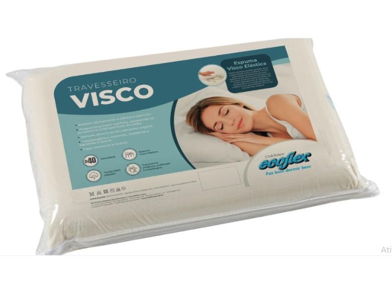 Travesseiro Viscoelástico Ecoflex