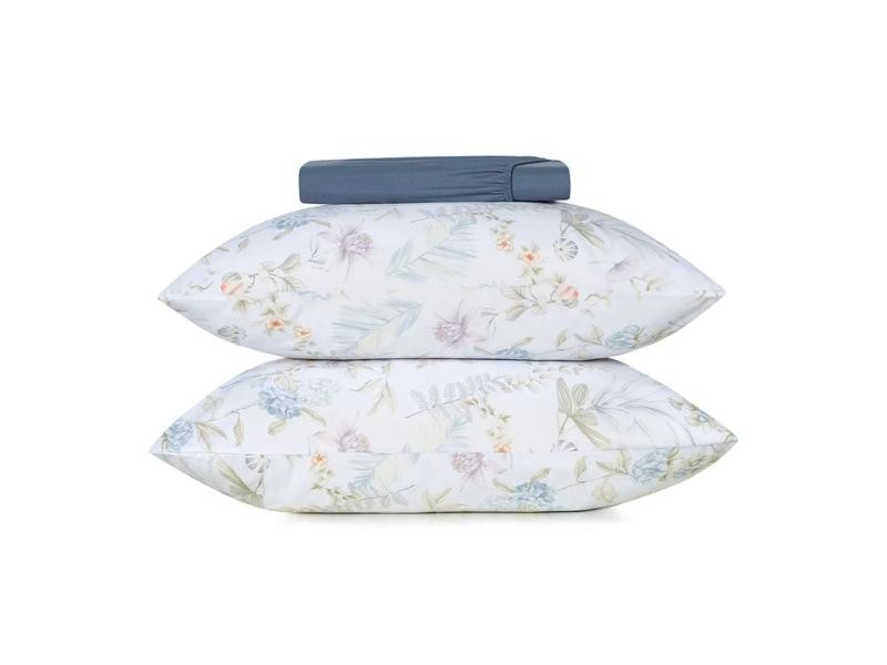 Jogo de Cama Queen Altenburg 3 Peças Toque Acetinado Campestre