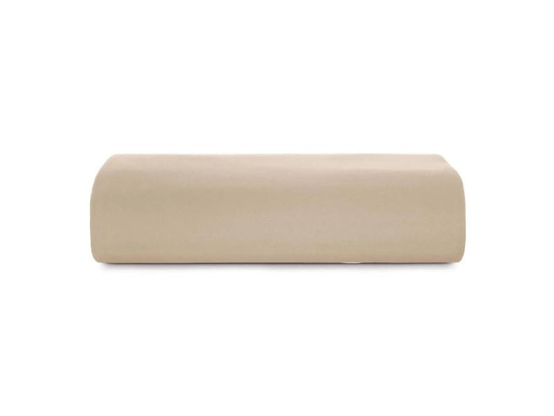 Lençol com Elástico Queen Altenburg Toque Acetinado - Bege