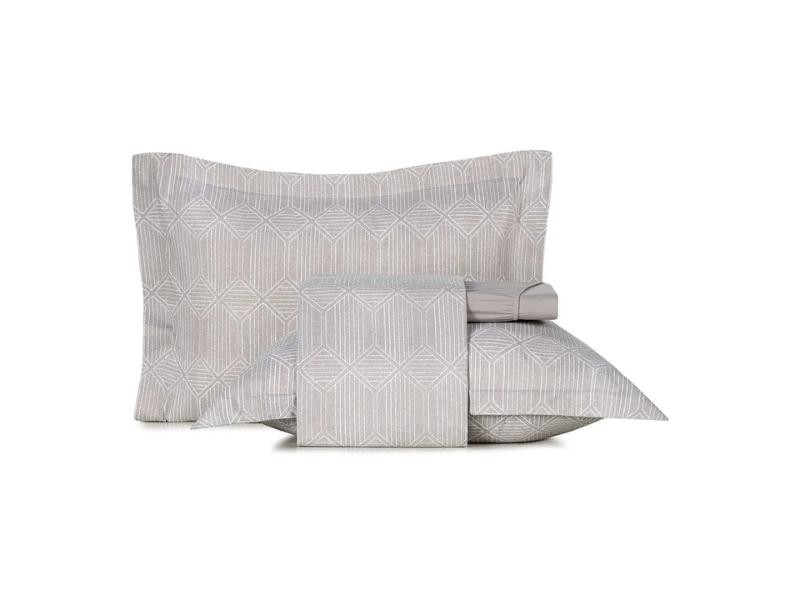 Jogo de Cama Queen Altenburg 4 Peças Toque Acetinado Reflexo