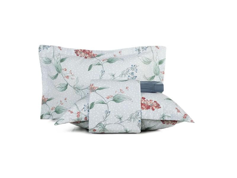 Jogo de Cama 4 Peças Queen Altenburg Toque Acetinado Florescer