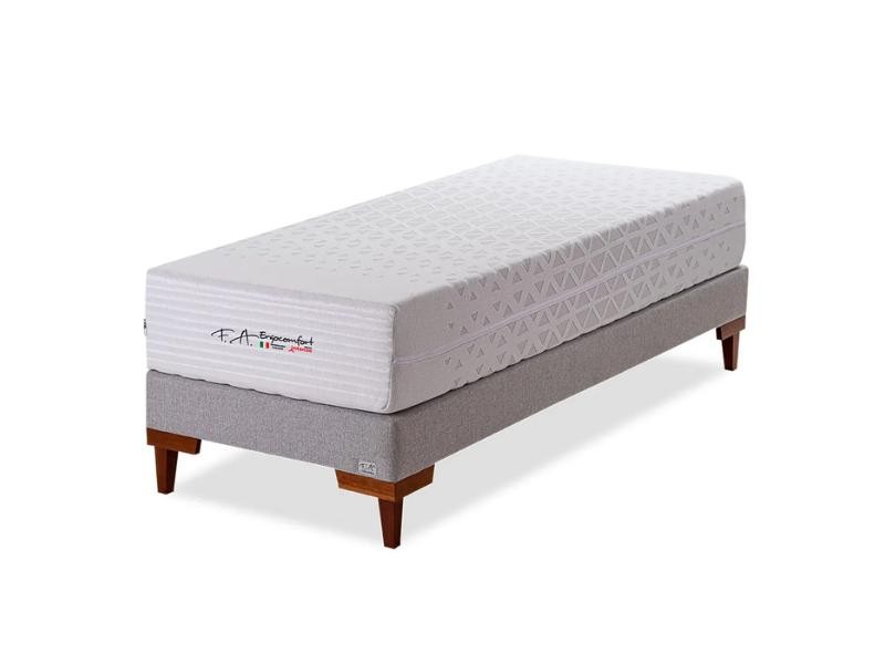 Cama Box Espuma D40 Pillow Duplo 5 Camadas Soft HCell Ergocomfort - F.A. Colchões