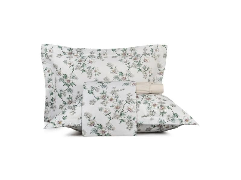Jogo de Cama Queen 4 Peças Altenburg Toque Acetinado Clara