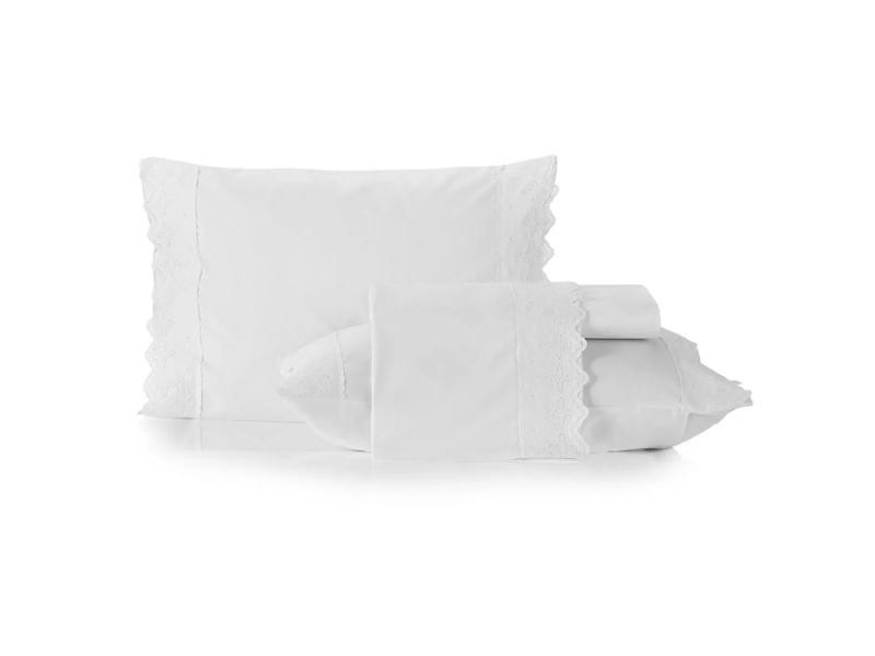Jogo de Cama Queen 4 Peças Altenburg Provence Branco