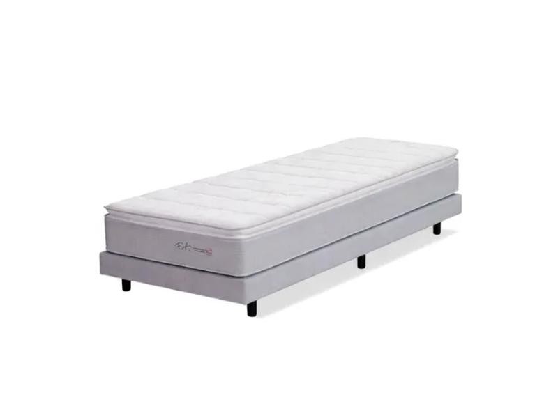 Cama Box Pillow Top Viscogel Molas Miracoil D33 Ohio - F.A. Colchões