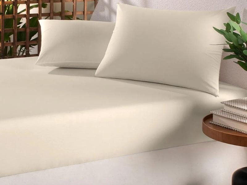 Jogo de Cama Queen Altenburg 4 peças 300 Fios Bege Butter
