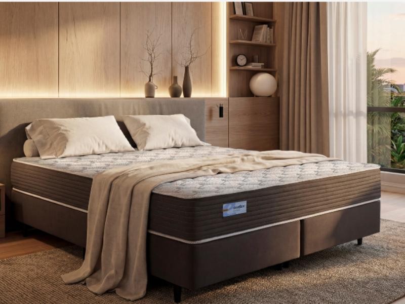 Colchão de Espuma D45 Malha Ecoflex