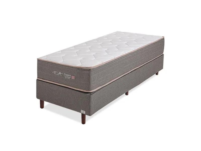 Cama Box Molas Indispring Pillow Duplo Aspen Linha Prime - F.A. Colchões