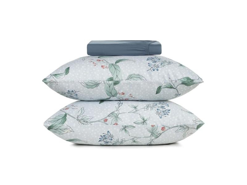 Jogo de Cama 4 Peças Queen Altenburg Toque Acetinado Laguna