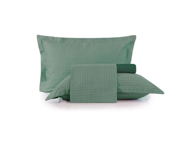Jogo de Cama Queen 4 Peças Altenburg Poliéster Toque Acetinado Play Verde