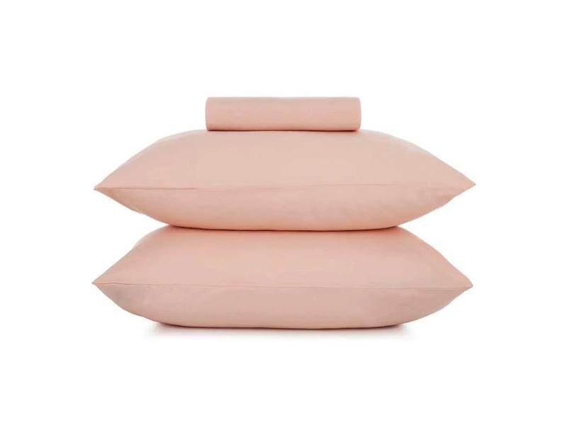 Jogo Cama Queen 3 peças Altenburg Toque Acetinado Rosa